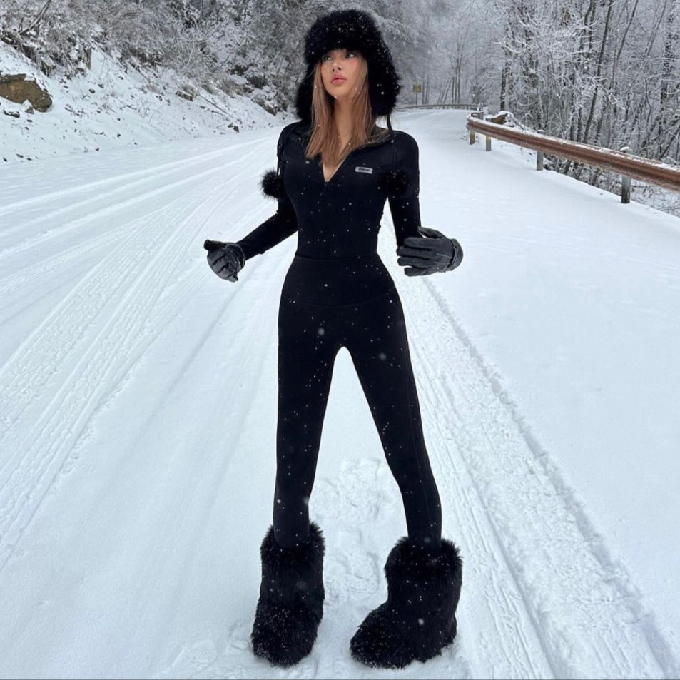 Bottines D'Hiver en Fourrure