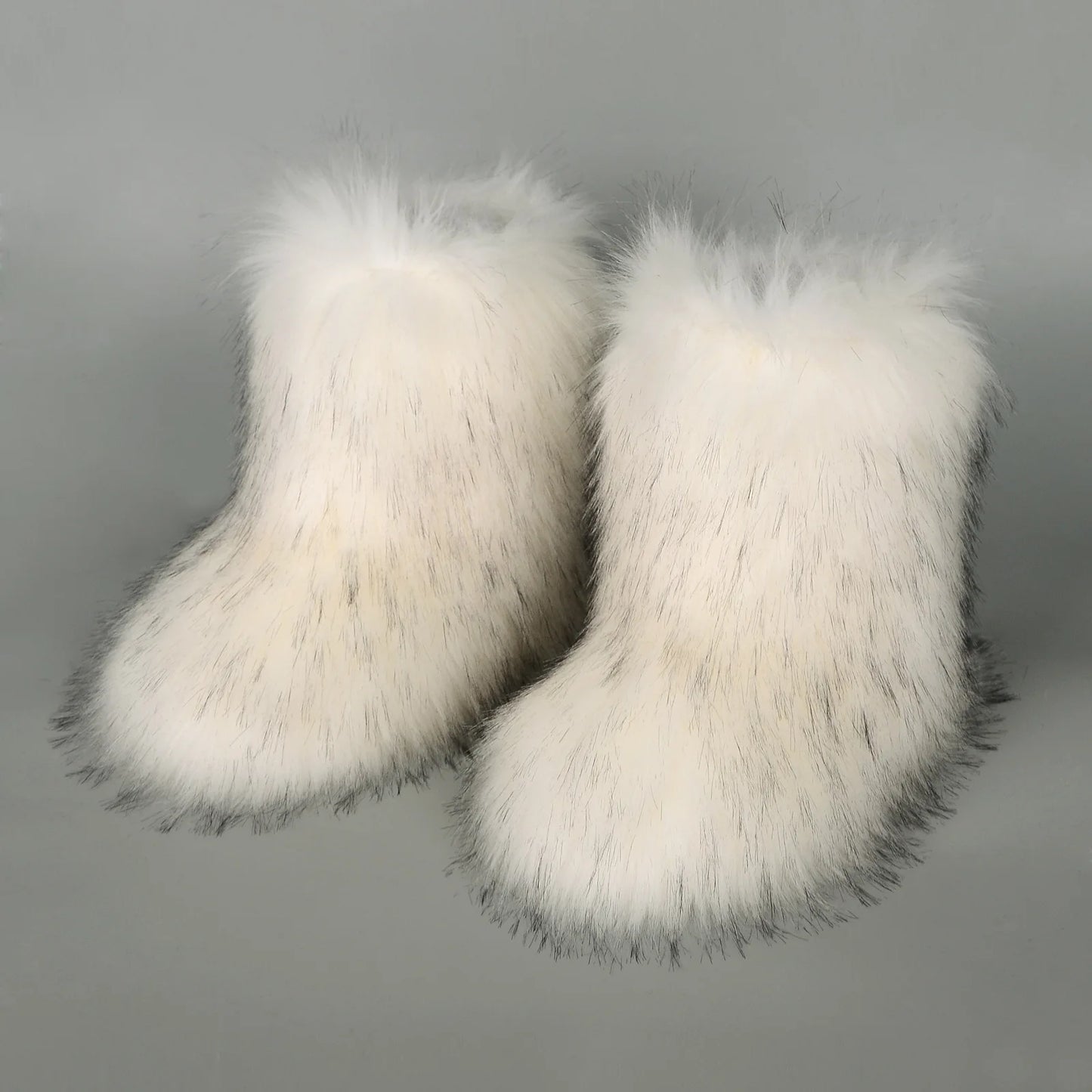 Bottines D'Hiver en Fourrure