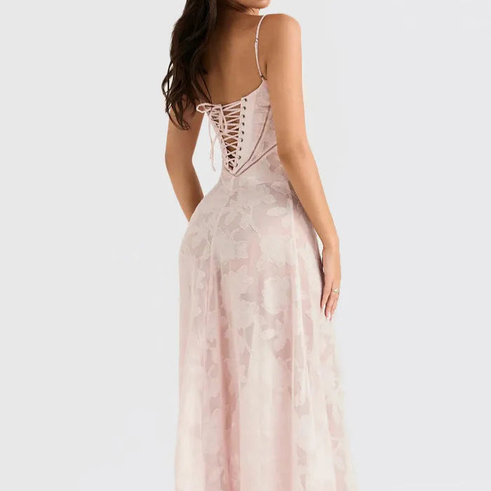 Robe Rose Romantique et Légère